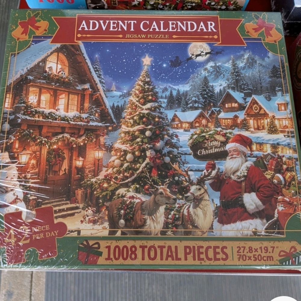 Christmas Advent Calendar Jigsaw PuzzleJigsaw Puzzle Advent Calendar A Christmas